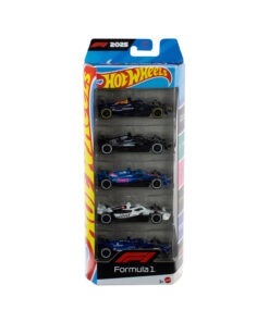HOT WHEELS Formula 1 5'li Set Yeni 2025 Araçları Mercedes, Red Bull, Alpine, Haas, Williams JLN11