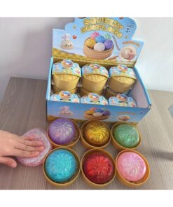 bs bellss accessory Dumping Squishy Sürpriz Renkli Çin Mantısı-Rainbow Mystery Squisy Bun-Viral Figür Simli Model