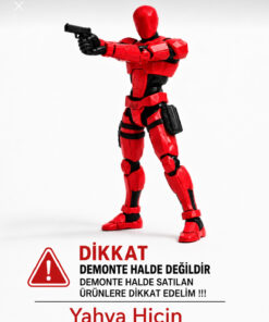 MODA 3D Baskı Koleksiyon Dummy Figür – Eklemli Pozlanabilir Model