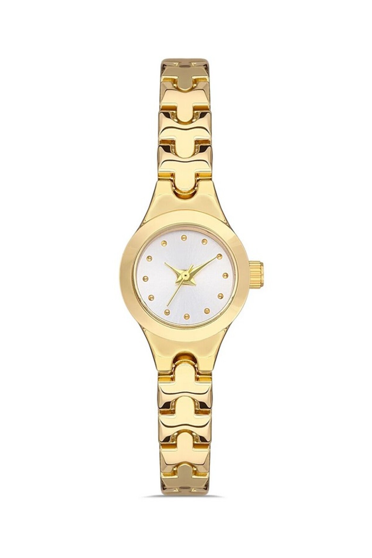 SPECTRUM PREMİUM Spectrum Minimal Kasa Yuvarlak Kadran Metal Kordon Kadın Kol Saati ST0201ABL