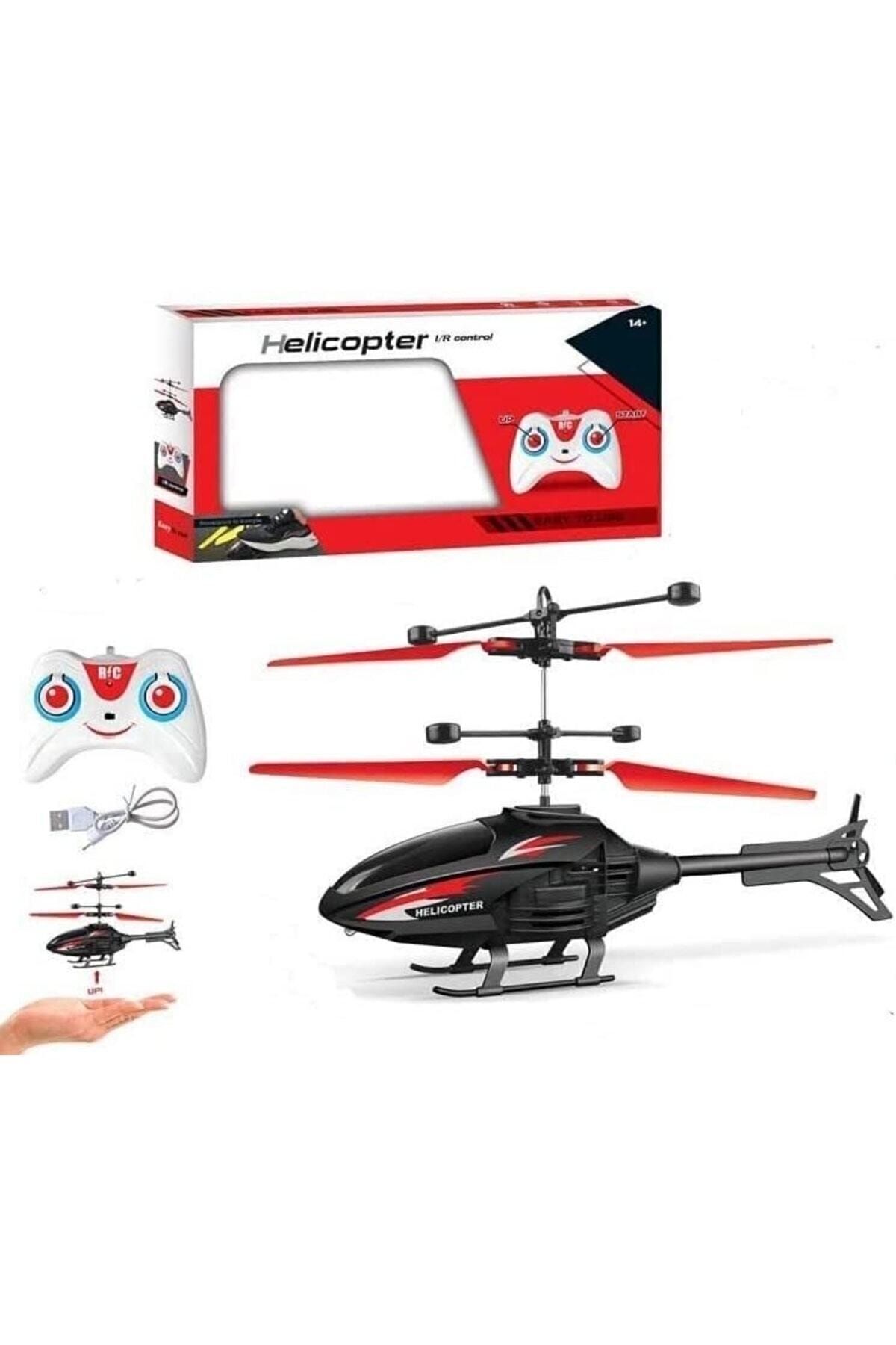 Genel Markalar El Sensörlü Helikopter Uzaktan Kumandalı Şarjlı Drone 20cm