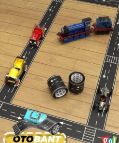 Go Toys Otobant Eğitici Ve Eğlenceli Yol Yapım Bandı - Çocuk Trafik Bantı - Road Tape Oyun Bandı