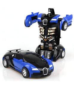 Brother Toys Transformer Robot Çek Bırak Kendinden Robota Dönüşen 1:32 Bugatti Oyuncak Araba