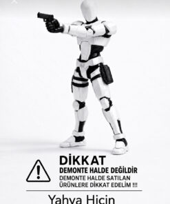 MODA 3D Baskı Koleksiyon Dummy Figür – Eklemli Pozlanabilir Model