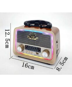 Alternative view of ataşbey Solar Güneş Enerji Led Fenerli RT-301 M Ahşap Nostalji Bluetooth USB-SD-Radyo-Mp3 Çalar Müzik Kutusu
