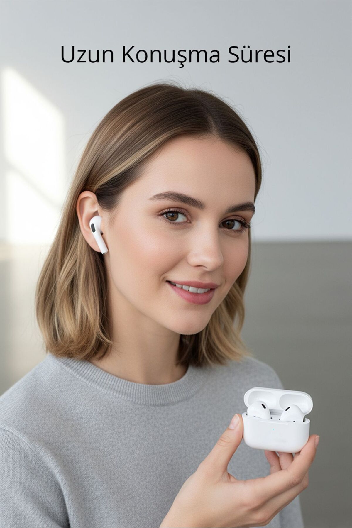 Piranha 9960 Kablosuz TWS Bluetooth Kulak İçi Kulaklık | Mikrofonlu | Şarjlı | iOS/Android - Görsel 3