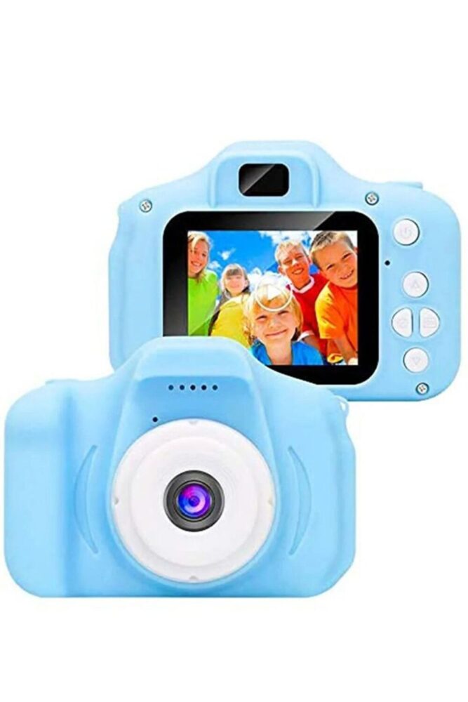 İTHALCİM Dijital Fotoğraf Makinesi Çocuk Mini 1080p Hd Kamera Selfie - Görsel 3