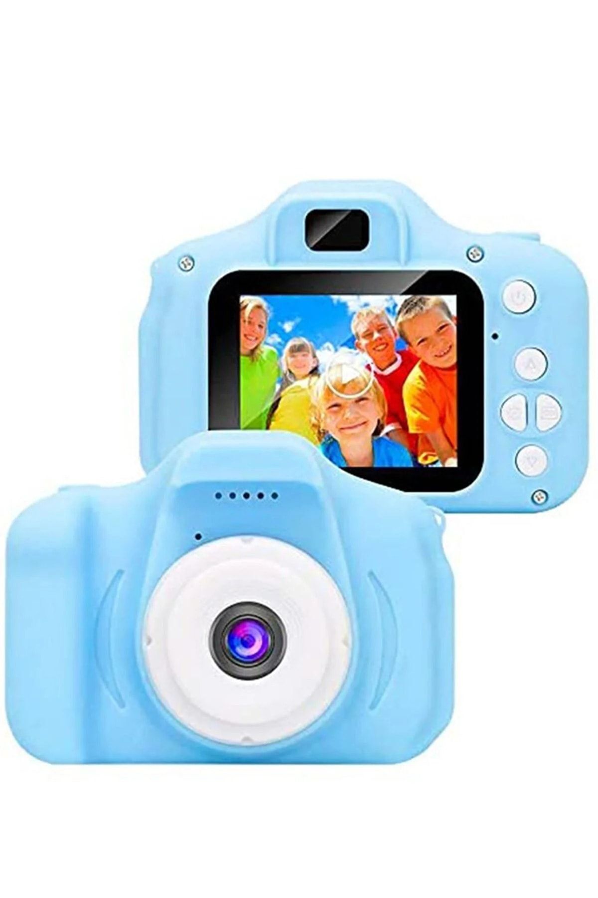 İTHALCİM Dijital Fotoğraf Makinesi Çocuk Mini 1080p Hd Kamera Selfie - Görsel 3