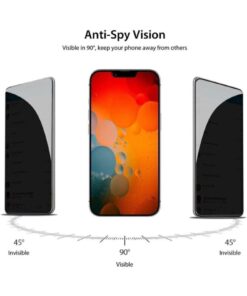 Powerfox iPhone 11 Uyumlu Privacy Hayalet Kırılmaz Cam Tam Kaplayan Gizlilikli Ekran Koruyucu 9H