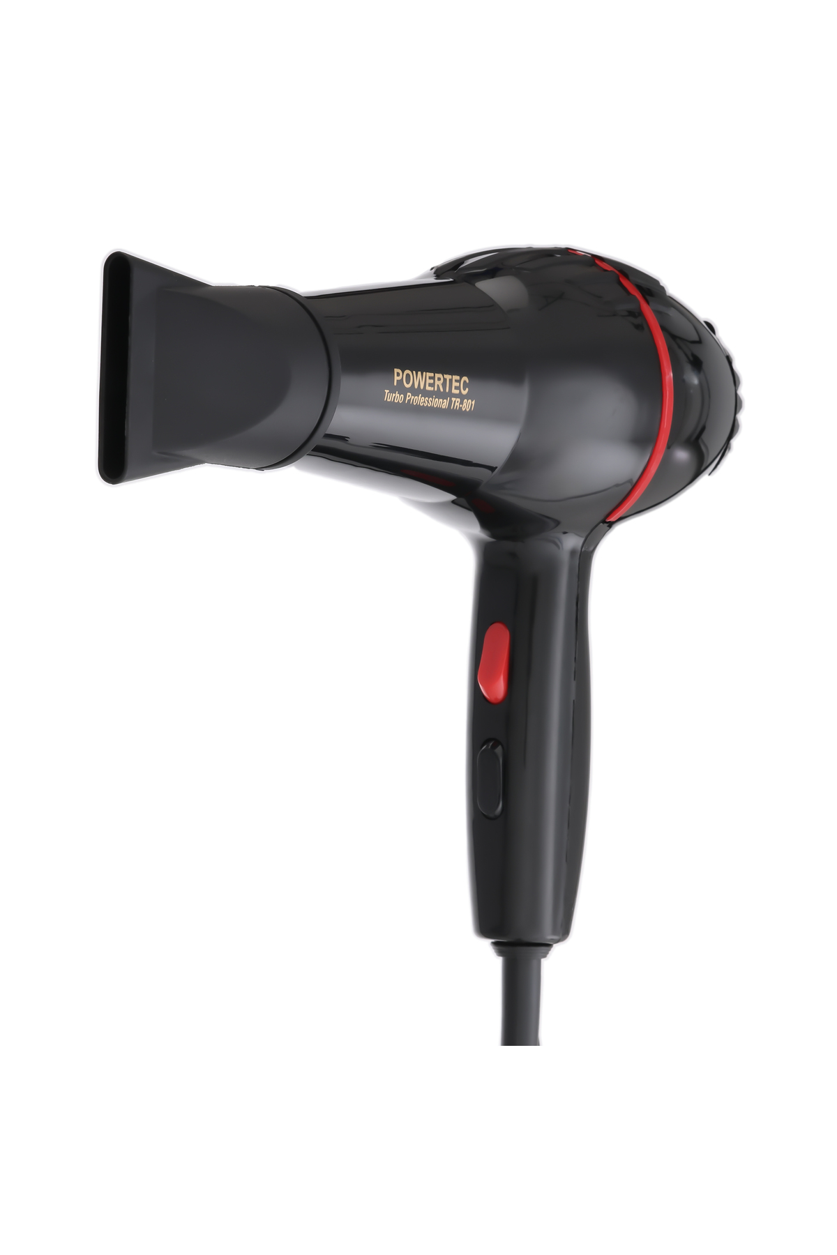 Powertec Tr-801 Profesyonel Saç Kurutma & Fön Makinesi - Siyah - Görsel 3