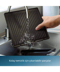 Alternative view of Philips 5000 Serisi, 2200W, Izgara ve Tost Makinesi, Izgara için Tam Açılır, HD6301/90