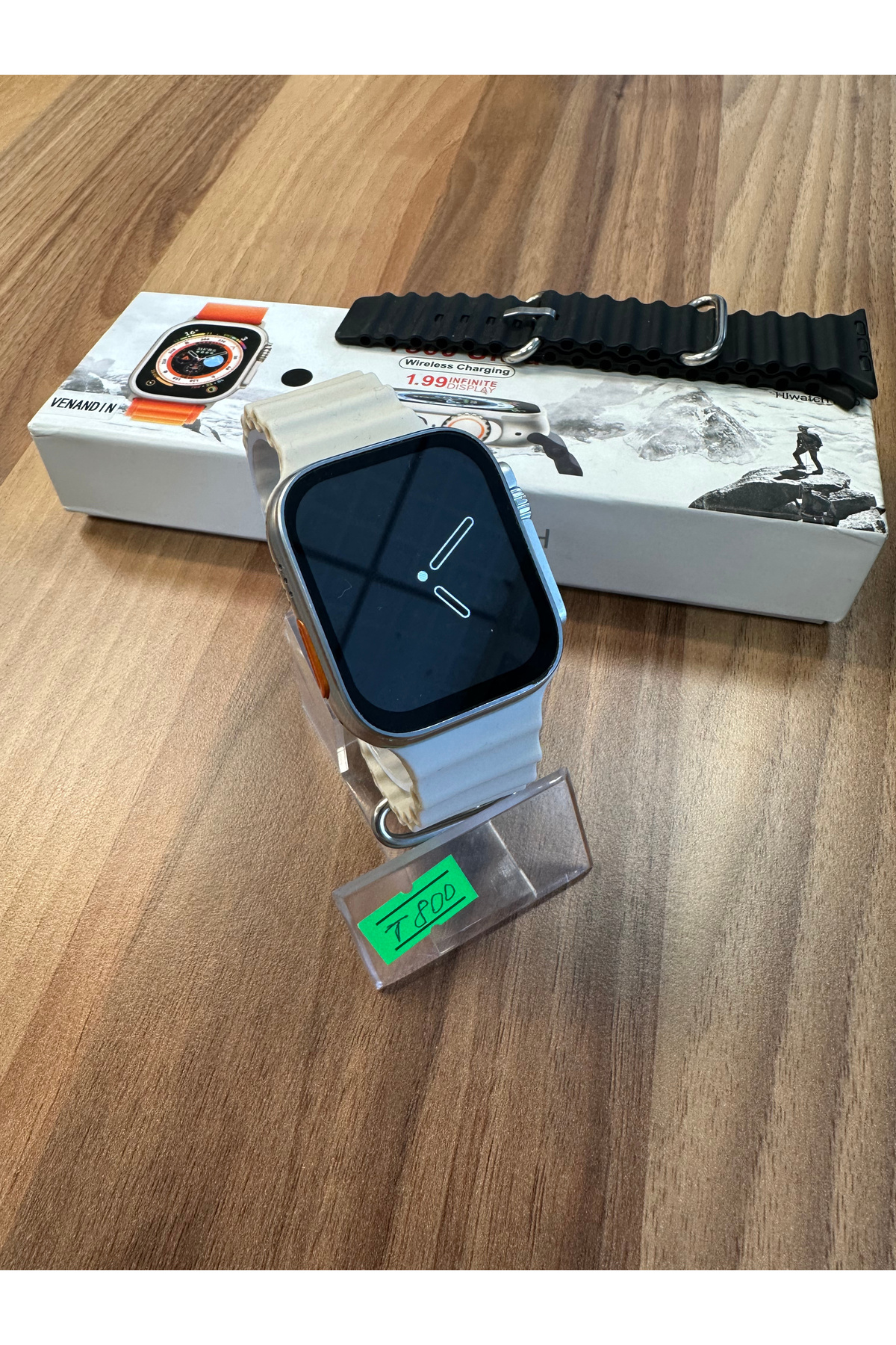 Genel Markalar WATCH800 ULTRA + AKILLI SAAT TÜM CİHAZLARLA UYUMLU ÇİFT KORDON BLUETOOTHLU TÜRKÇE MENÜ 2025 SÜRÜM - Görsel 3