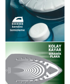 Alternative view of Kiwi KSI 6319C Seramik Tabanlı Ütü Buharlı 2000W