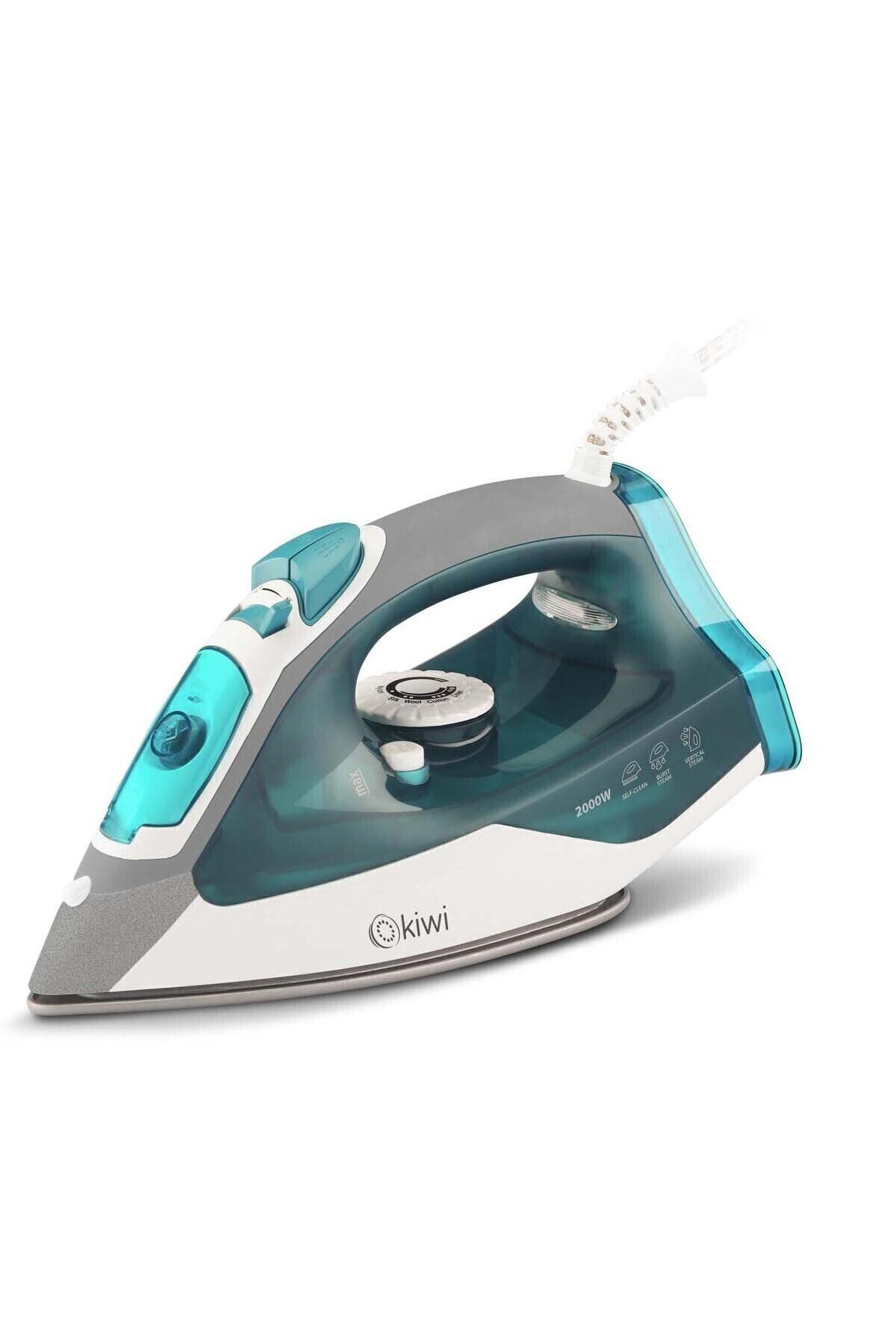 Kiwi KSI 6319C Seramik Tabanlı Ütü Buharlı 2000W - Görsel 3