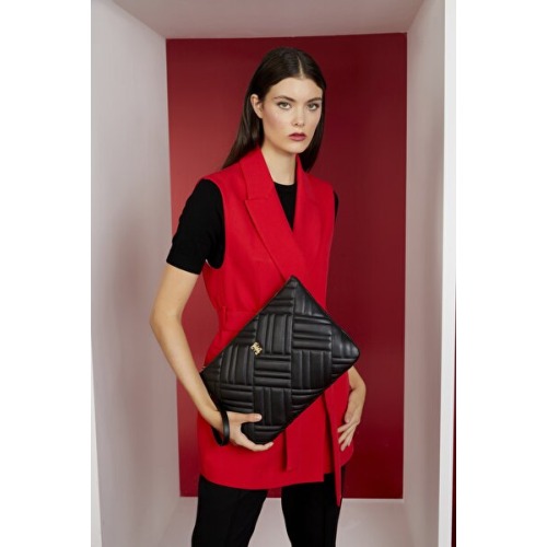 Pierre Cardin Siyah Kadın Portföy & Clutch Çanta 05PO22Y1616