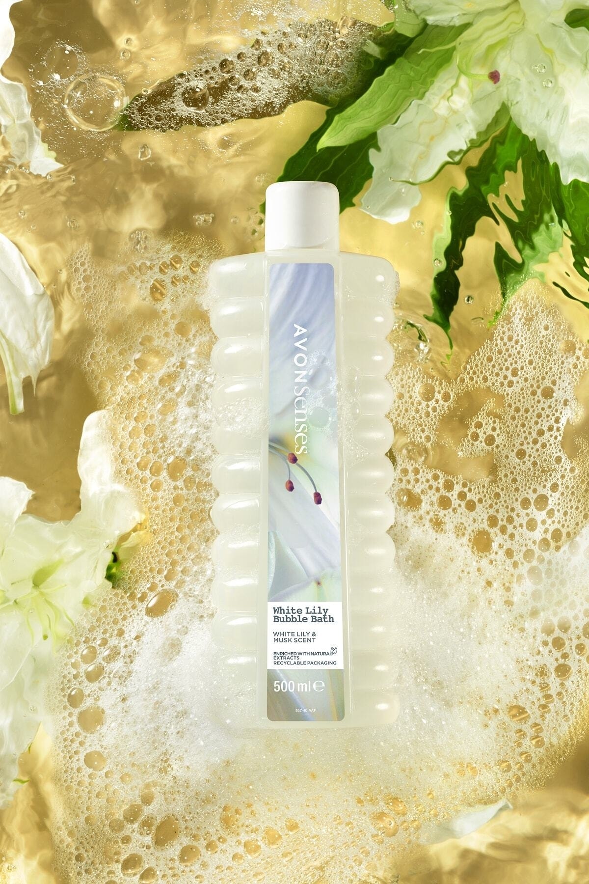 AVON White Lily Zambak Banyo Köpüğü 500 Ml. - Görsel 3