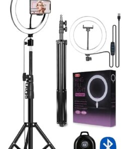 Alternative view of Manor Tripod Ledli Ayaklı Tripot 10 ınc Pro 5500k fotoğraf Video Çekimi Telefon Tutucu(KUMANDA HEDİYE)