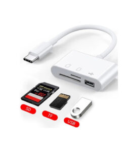 Alternative view of Golden Tech Type C To SD Micro SD TF Kart Okuyucu ve USB Çevirici 3 in 1 Dönüştürücü Adaptör