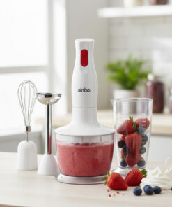 Sinbo SHB-3147 Çok Fonksiyonlu Blender Seti, Doğrayıcı, Çırpıcı, Paslanmaz Çelik Uç ve Ölçü Kabı