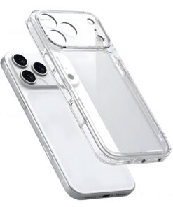 Fibaks iPhone 17 Pro Max Kılıf Şeffaf Kamerası Full Korumalı Yumuşak Darbe Emici Ince Esnek Silikon Kapak