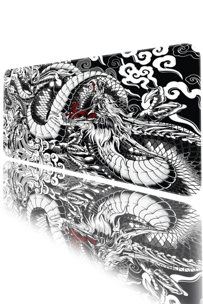 HELİXSUN 70x30 Cm Gaming Oyuncu Mouse Pad Kaymaz Taban Büyük Klavye Fare Altlığı Mousepad Silmarillion