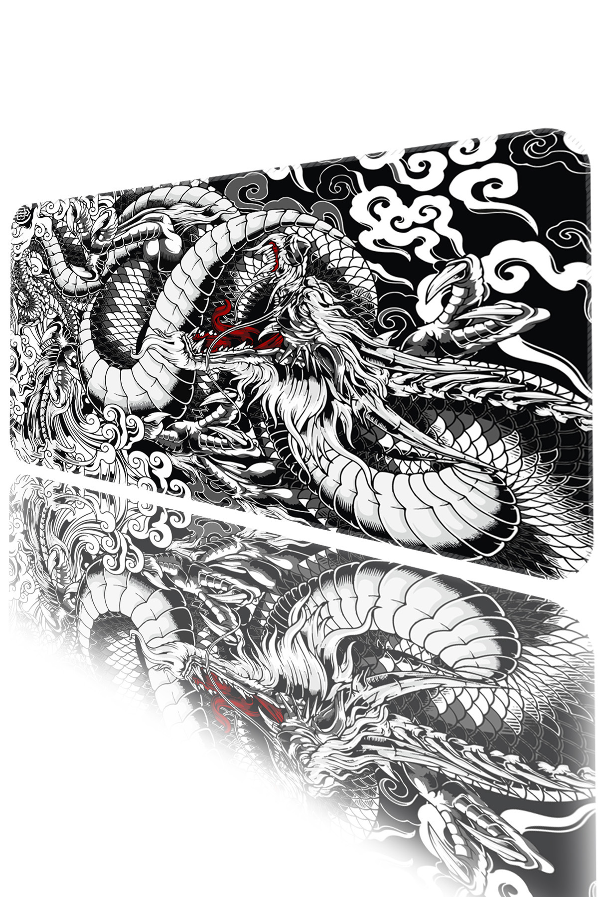 HELİXSUN 70x30 Cm Gaming Oyuncu Mouse Pad Kaymaz Taban Büyük Klavye Fare Altlığı Mousepad Silmarillion