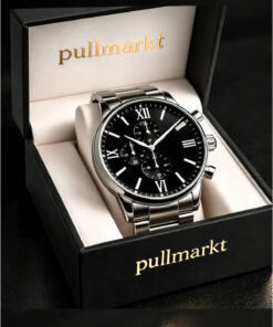 pullmarkt İÇİ SİYAH - Moment Sersi - Çelik Erkek Kol Saati Saatleri Spor