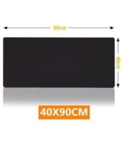 Game-X Xxl 90*40 cm Siyah Kaymaz Deskpad Kenar Dikişli - Görsel 3