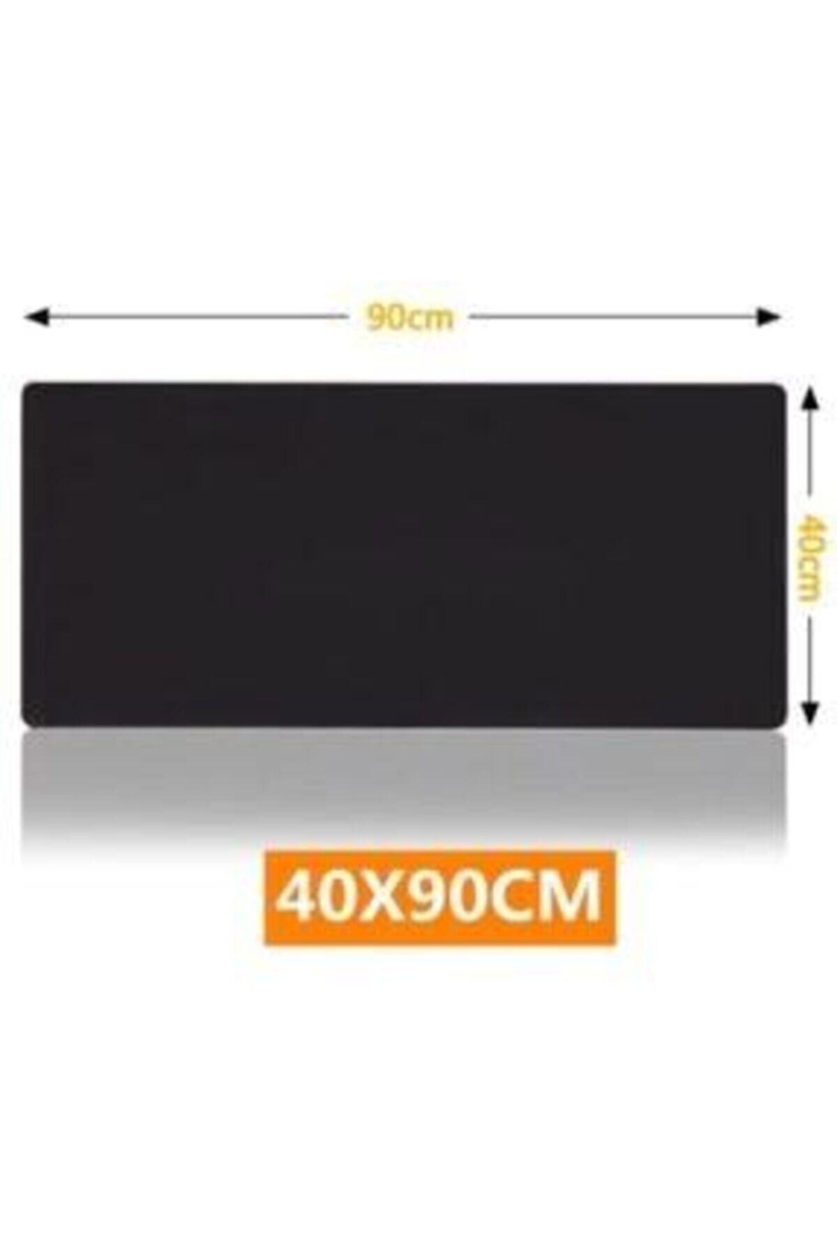 Game-X Xxl 90*40 cm Siyah Kaymaz Deskpad Kenar Dikişli - Görsel 3