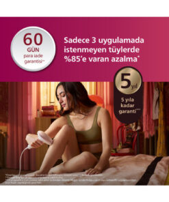 Philips Lumea 7000 Serisi BRI921/00 IPL Tüy Alma, Tüy Kısaltıcı,Vücut ve Yüz için 2 Başlık, Çanta - Görsel 3