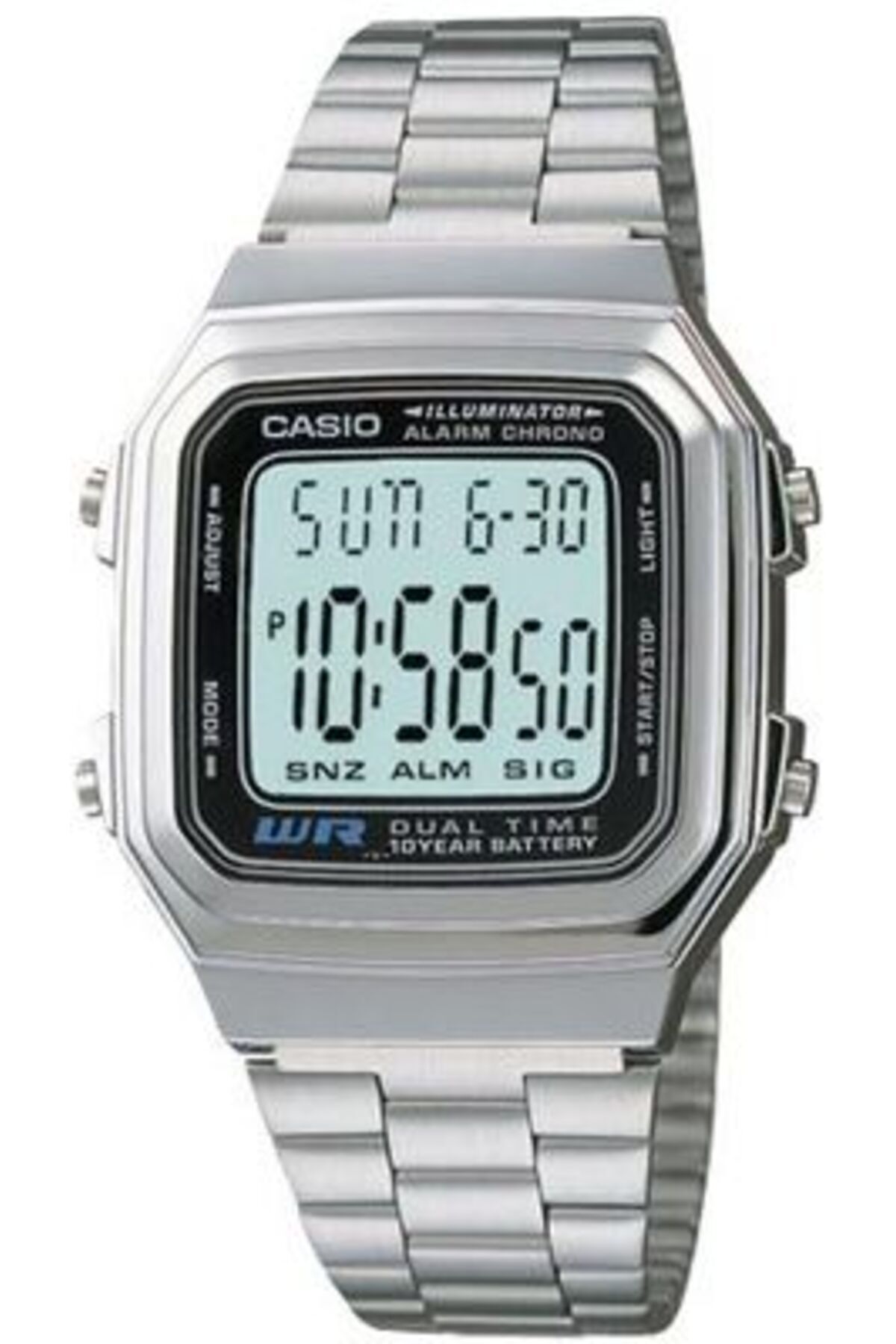 Casio A178wa-1adf Dijital Erkek Kol Saati - Görsel 3