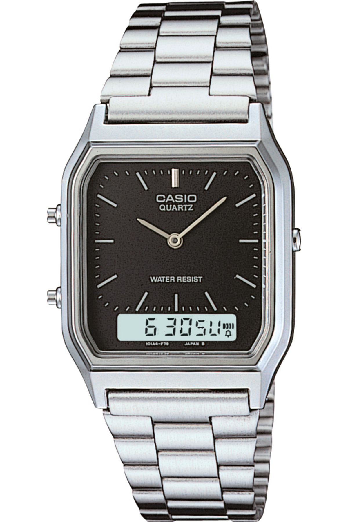 Casio Aq-230a-1dmq Erkek Analog Dijital ( 2 Yıl Türkiye Tek Distribütörü Ersa Saat Garantilidir)