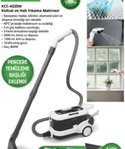 Kiwi Yeni Ekstra (4325 YENİ MODEL) Pencere Temizleme Aparatlı Koltuk Halı Yıkama Ve Leke Çıkartma Ma