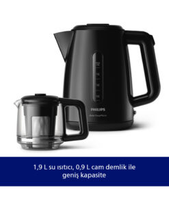 Philips Daily Collection Çay Makinesi, 1700W, 1,9 Lt Su Isıtıcısı, Otomatik Sıcak Tutma, HD7301/00 - Görsel 3