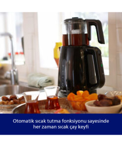Alternative view of Philips Daily Collection Çay Makinesi, 1700W, 1,9 Lt Su Isıtıcısı, Otomatik Sıcak Tutma, HD7301/00
