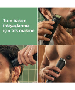 Philips 3000 Serisi 9in1, Erkek Bakım Seti, Yüz/Saç/Vücut Tıraş Makinesi, Islak /Kuru Kullanım, MG3946/15 - Görsel 3