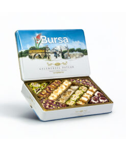 Tuğba Kuruyemiş Geleneksel Tatlar Metal Kutu 540 Gr (Bursa)