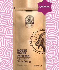 WALIA COFFEE ETHIOPIA ESPRESSO ÇEKİRDEK HOUSE BLEND 1KG ORTA KAVRUM
