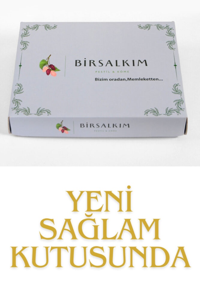 Birsalkım Gümüşhane Gold Paket Pestil Köme Cevizli Sucuk 1 Kg - Görsel 3