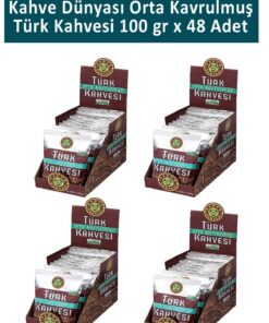 Kahve Dünyası Orta Kavrulmuş Türk Kahvesi 48 x 100 G