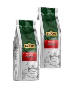 Jacobs 2 Adet 1 Kg Proffessional Banquet Medium Espresso Beans