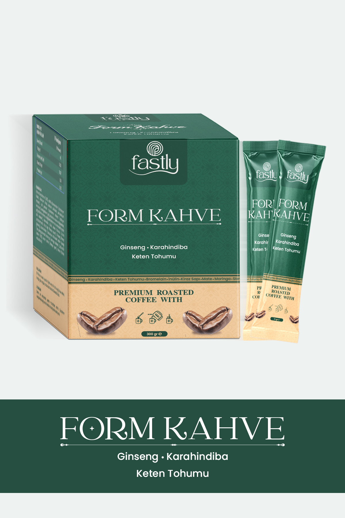 Café FASTLY Form - 300 gramos 30 sobres