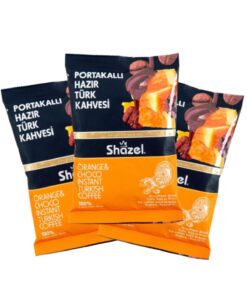 Shazel Portakallı Hazır Türk Kahvesi 100g X 3 Adet