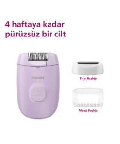 Philips 2000 Serisi BRE237/05 Vücut ve Hassas Bölge Epilatör Seti, Kablolu, Tıraş Başlığı