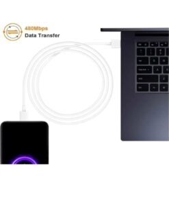 yumax Type-C Şarj Kablosu 6A Hızlı Şarj 67W USB C Data Transfer Android Uyumlu 1m - Görsel 2