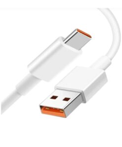 yumax Type-C Şarj Kablosu 6A Hızlı Şarj 67W USB C Data Transfer Android Uyumlu 1m