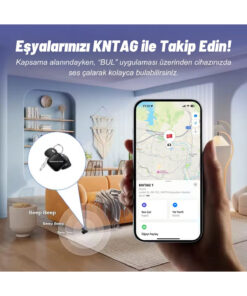 Knmaster KNTAG 1 – Akıllı Takip Cihazı (Apple Uyumlu) - Görsel 3