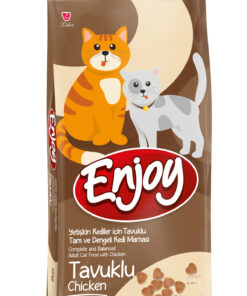 Enjoy Yetişkin Kediler için Tavuklu Tam ve Dengeli Kedi Maması 15 kg