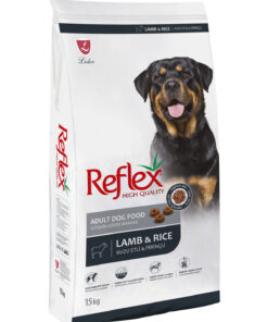 Reflex Kuzu Etli ve Pirinçli Yetişkin Köpek Maması 15 kg