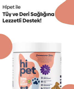 HiPet Deri Ve Tüy Güçlendirici Çiğnenebilir Tablet (DERMACARE)